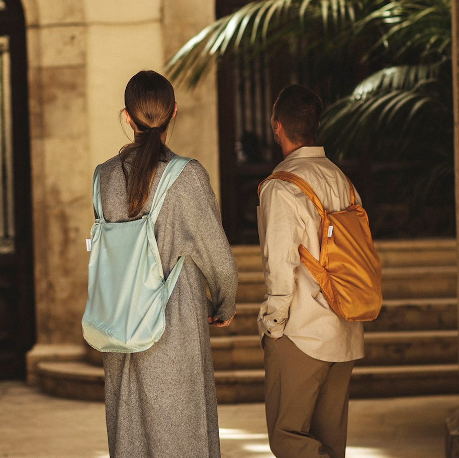 Rucksack /Tasche aus recyclierten Plastikflaschen