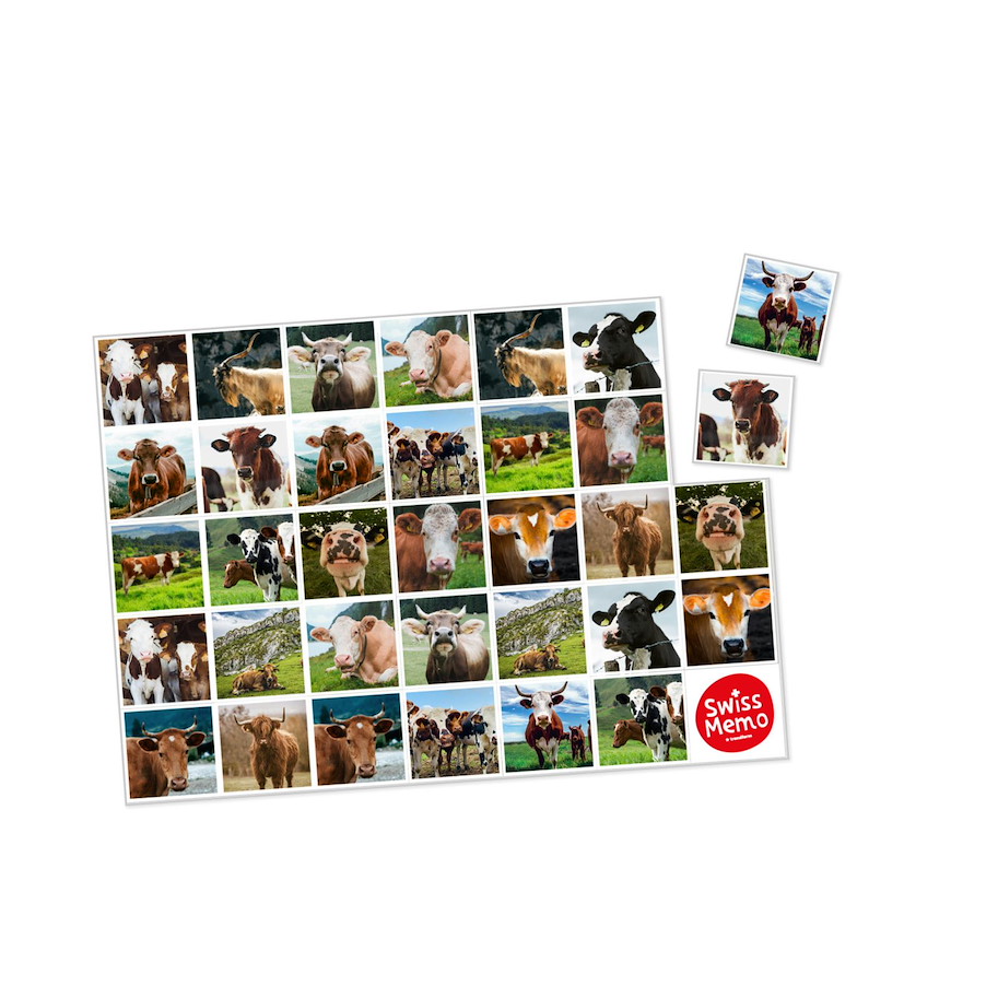 Swiss Memo-Tischset Block