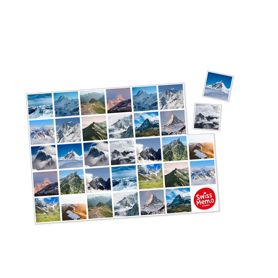 Swiss Memo-Tischset Block